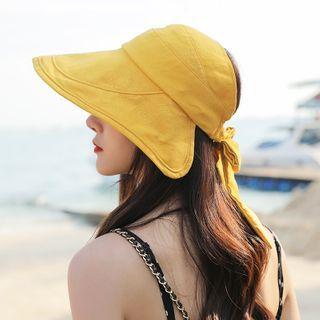 Linen Cotton Wide Brim Sun Hat