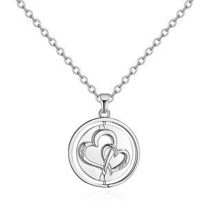Heart Pendant Necklace As Shown In Figure - One Size