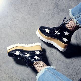 Star Platform Short Boots
