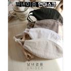 Linen Blend Fabric Mask