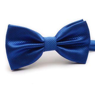 Check Bow Tie Mulberry - One Size
