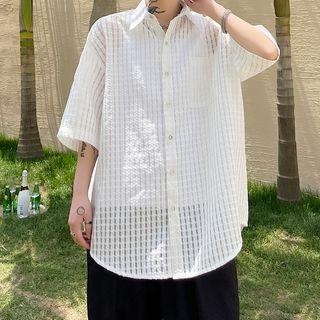 Pocket Front Short Sleeve Shirt