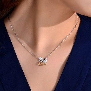 Swan-drop Earrings