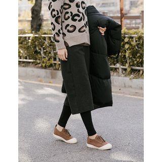 Inset Leggings Cropped Wide Pants