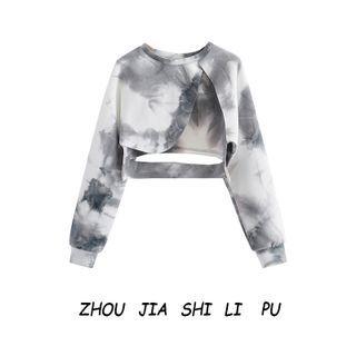 Tue Neck Sweatshirt