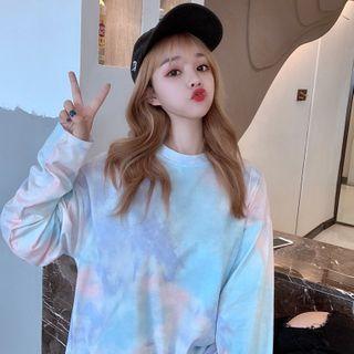Long Sleeve Tie-dye T-shirt