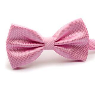 Check Bow Tie Pink - One Size
