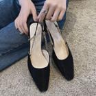Chained Slingback Sandals