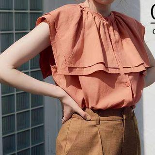 Sleeveless Plain Blouse (various Designs)