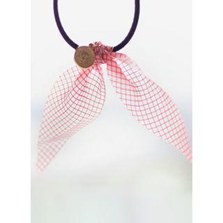 Stripe Checked Hair Tie