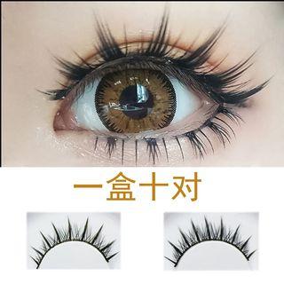 False Eyelashes (10 Pairs) #006 As Shown In Figure - One Size