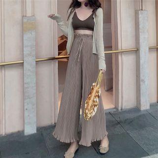 Spaghetti Strap Top / Pants / Cardigan