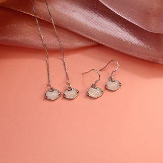 Lock Drop Earring / Threader Earring