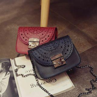 Laser Cut Crossbody Bag