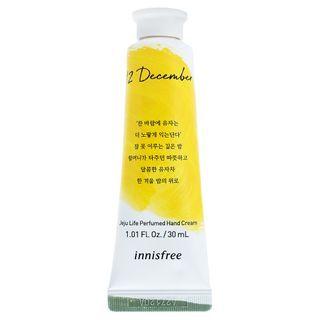 Jeju Life Perfumed Hand Cream 30ml (10 Types) #12 December Citrus Tea