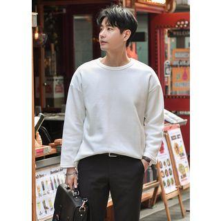 Fleece-line Long-sleeve T-shirt In 8 Colors