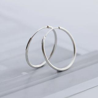 Sterling Silver Cicle Earrings