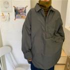 Fleece-lined Pullover Jacket