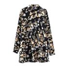 Flora Print Long Shirt