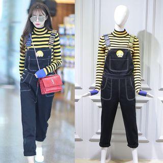 Jumper Pants Red Sweatshirt Striped Turtleneck T-shirt