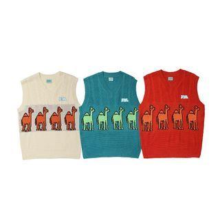 Camel Sweater Vest