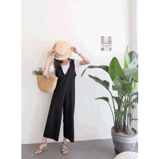 Frill-trim Jumpsuit