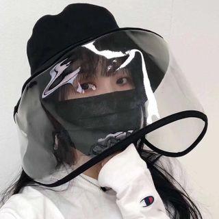 Transparent Panel Bucket Hat As Shown In Figure - One Size