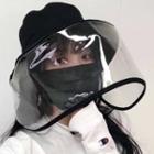 Transparent Panel Bucket Hat As Shown In Figure - One Size