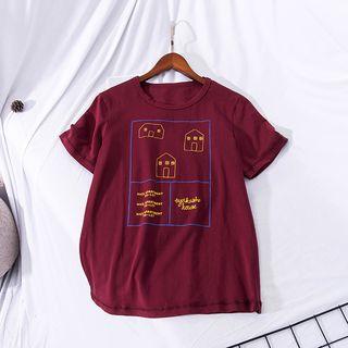 House Printed Short-sleeve T-shirt
