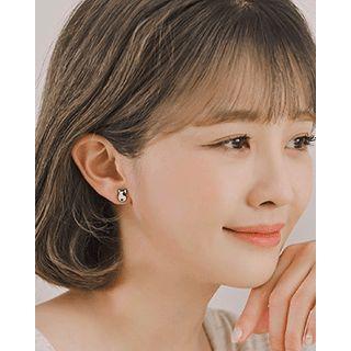 Cat / Dog Ear Studs (4 Pcs)