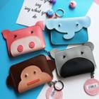 Faux Leather Animal Coin Purse
