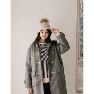 Toggle-button Duffle Coat