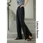 Snap Button-side Wide Pants