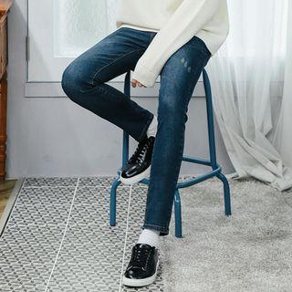 Washed Slim-fit Jeans (s~xxxxl)
