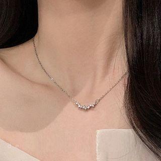 Star Rhinestone Alloy Necklace