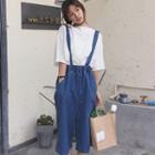 Capri Suspender Jeans