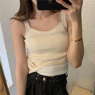Fleece Lined Knit Camisole