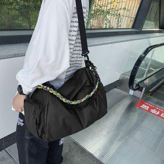 Chain Detail Barrel Bag