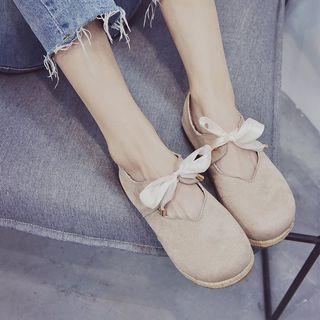 Ribbon Lace-up Shoes