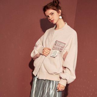 Panel Loose-fit Zip Jacket