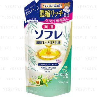 Bathclin - Sofre Medicinal Rich Moist Bath Solution (sweet Herb) (refill) 400ml