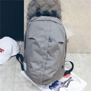 Front Zip Canvas Backpack