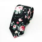 Floral Neck Tie (6cm) Pd04 - One Size