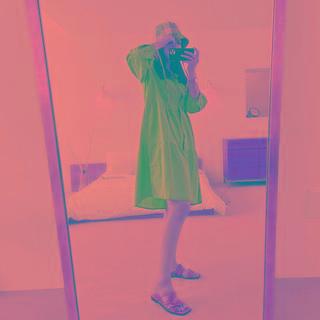 Tiered Denim Shirtdress