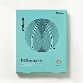 Haruharu Wonder - Honey Green Aqua Bomb Mask Set 25ml X 5 Pcs