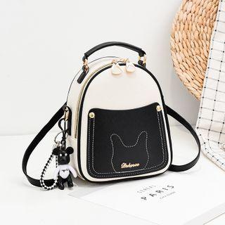 Zip Top Handle Crossbody Bag