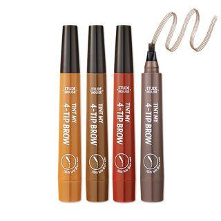 Etude House - Tint My 4-tip Brow (4 Colors) #02 Dark Brown
