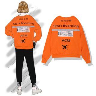 Boarding Pass Sweatshirt
