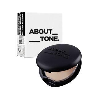 About_tone - Blue Powder Pact - 3 Colors #02 Light
