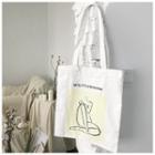 Printed Tote Bag Women - One Size